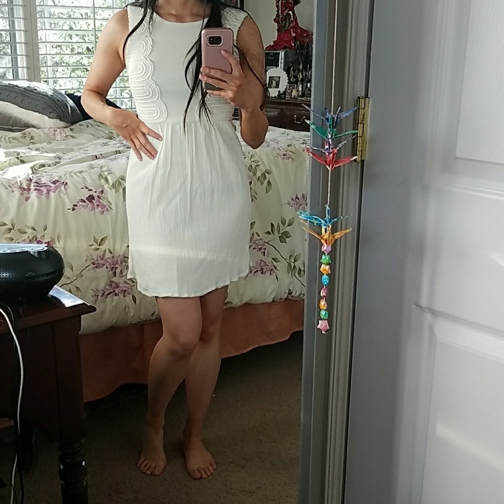 Dillards white dress